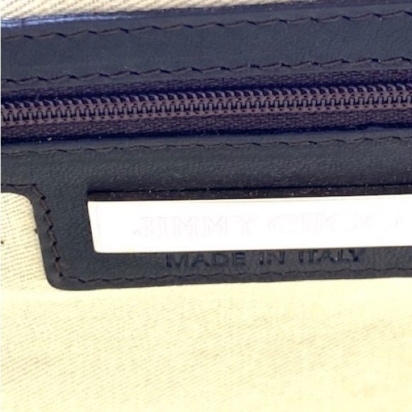 Authentic- Jimmy Choo Straw Basket - Picture 5 of 7